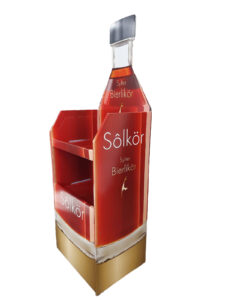 Bodendisplay |Palettendisplay | Bodenaufsteller Bierlikör