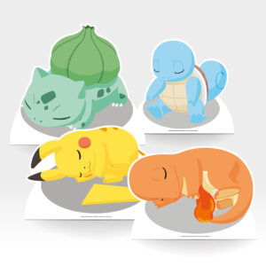 Standfiguren Pokemon zusammen
